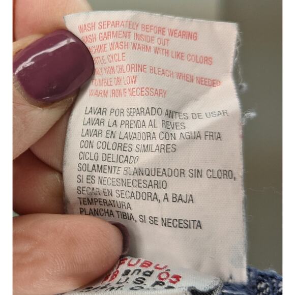 FUBU blue denim  jacket - Large - Picture 7 of 7